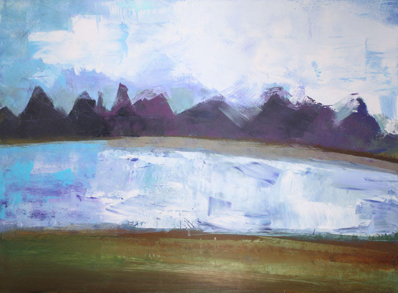 The Marshes, 36" x 48" Painting P. Colbert