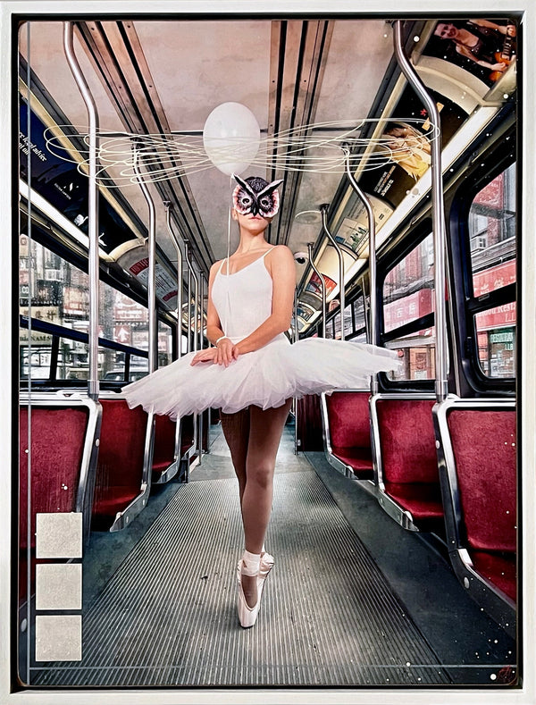 The Passenger, 23"x 29" Artwork Morgan Jones