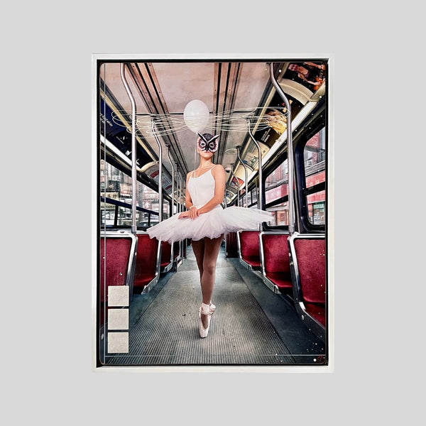 The Passenger, 23"x 29" Artwork Morgan Jones