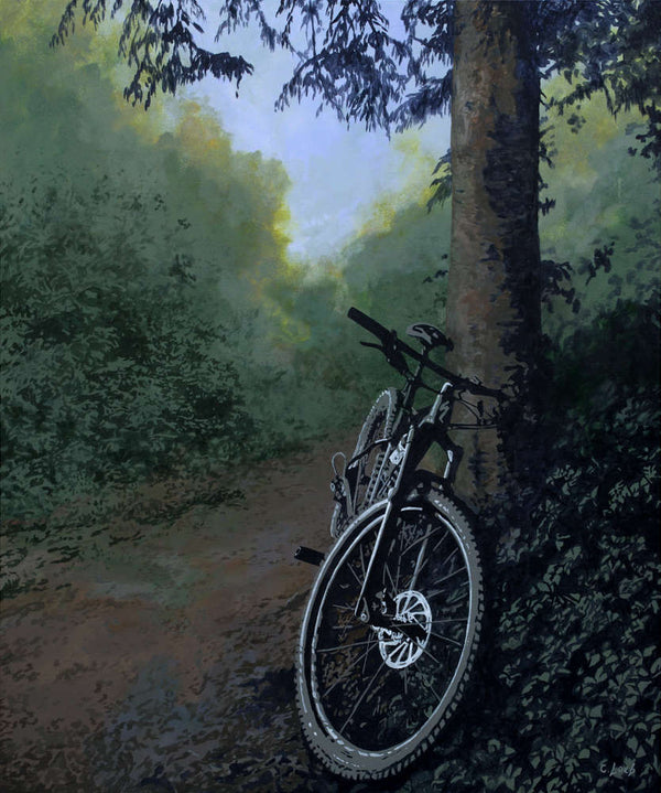 Trailside, 48" x 40" Painting Carol Loeb
